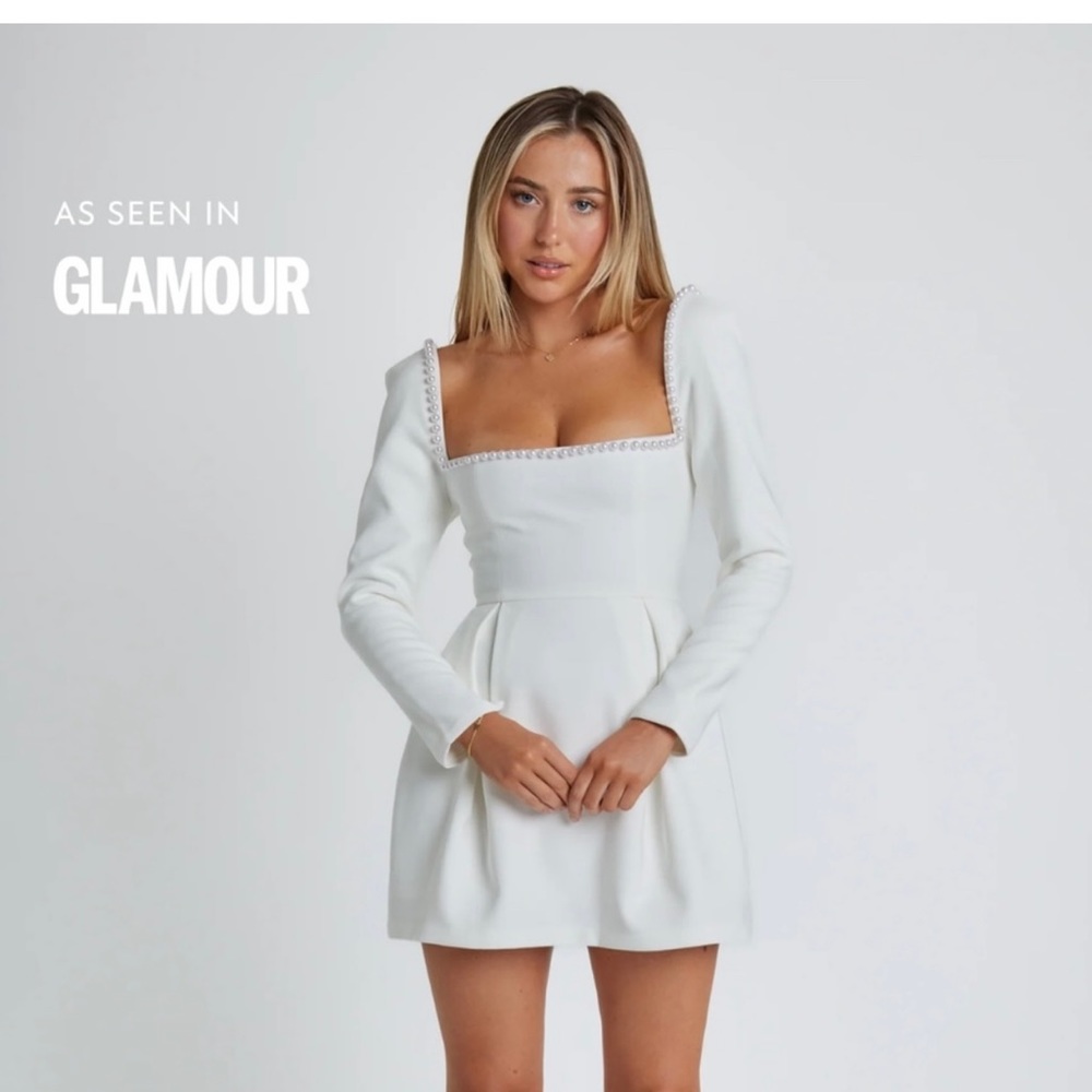 Oddmuse white dress